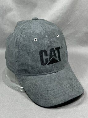 CAT Caterpillar Strapback Hat Adjustable Trucker Diesel Workwear Equipment Mens